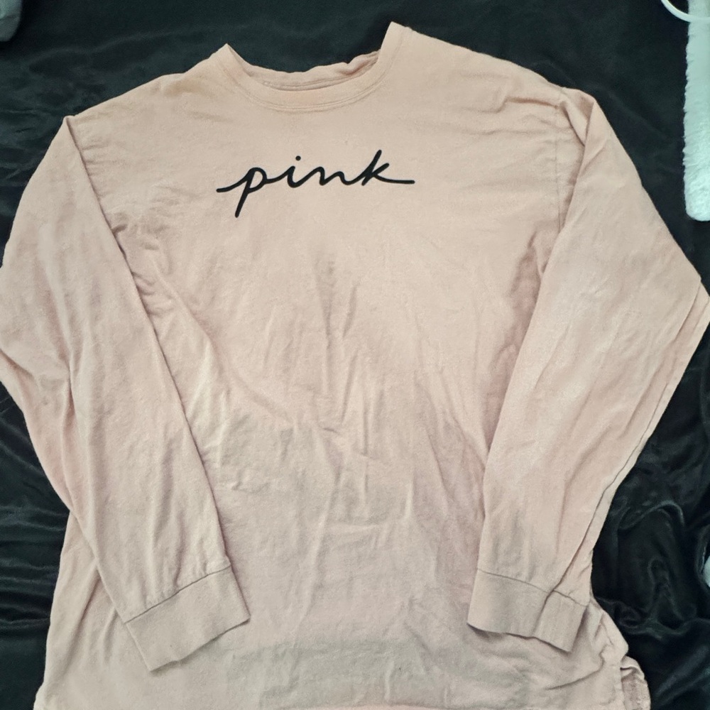 PINK Victoria's Secret Blush Long Sleeve Top